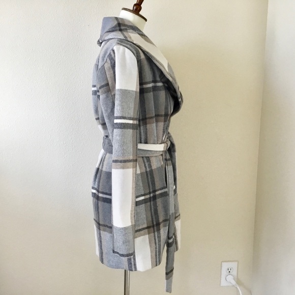 HARPER Tie Belted Coat - Picture 3 of 8
